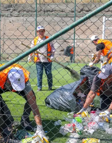 Diyarbakır'da sadece bir ilçede 4 ton atık toplandı, 300 kilo geri dönüştü