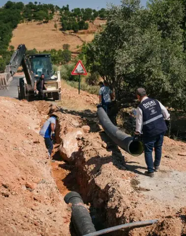Diyarbakır'daki inanç merkezinde büyük sorun çözüldü: 150 metrelik müdahale
