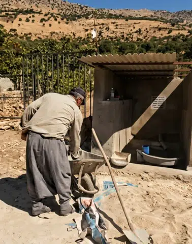 Çermik'te yürek acıtan vefa: Baba kızının hayrına çeşme yaptırdı