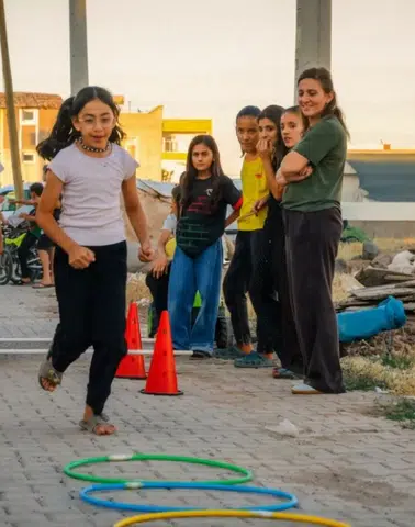 Yenişehir'de çocuklar bayram etti: Spordan sinemaya her şey vardı