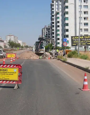 Diyarbakır'da 5 bin 500 metrelik hat yenileniyor: 20 günlük yoğun mesai