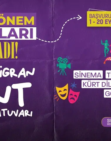 Diyarbakır'ın kültür merkezinde yeni dönem: 6 bölümde ücretsiz eğitim fırsatı