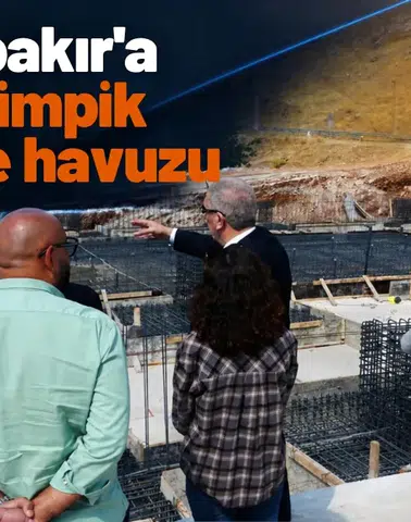 Diyarbakır'a yarı olimpik yüzme havuzu için düğmeye basıldı: Adresi belli oldu