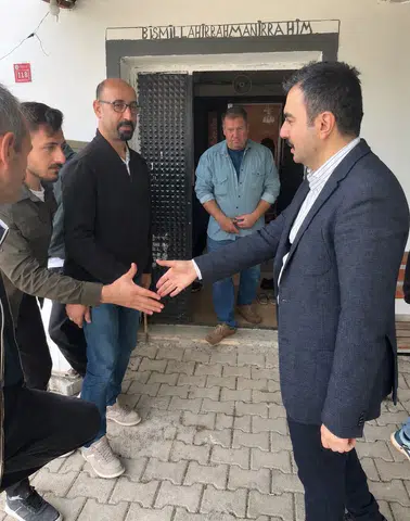 Dicle Kaymakamı Mustafa Atış'tan Kocaalan ve Acar mahallelerine saha ziyareti