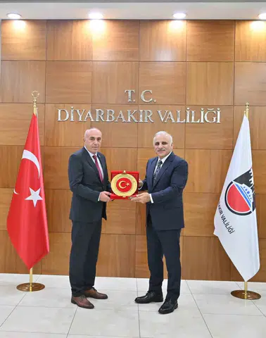 EMŞAV heyetinden Diyarbakır'da üst düzey temaslar: Vali ve Emniyet Müdürü ile görüştüler