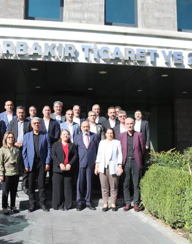 GABB heyetinden Diyarbakır Ticaret ve Sanayi Odası'na hayırlı olsun ziyareti