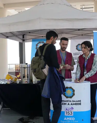 Diyarbakır'da "Hoş Geldin" standına öğrencilerden yoğun ilgi: Talepler toplandı
