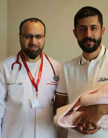 Batmanlı ailenin umudu Diyarbakır oldu Diyafram fıtıklı bebek sağlığına kavuştu