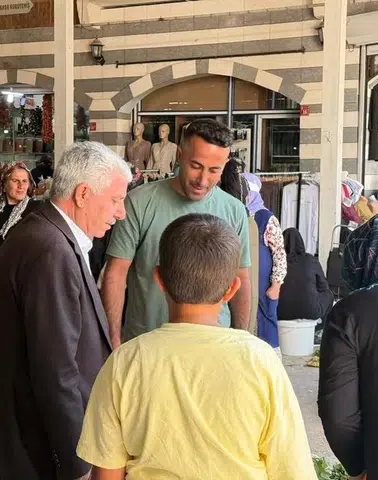 Çermik'te pazar ziyareti mesaisi Belediye Başkanı Karamehmetoğlu esnafın sorunlarını dinledi