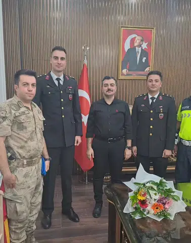 Dicle İlçe Kaymakamı Mustafa Atış'tan jandarma teşkilatına 187. yıl kutlaması