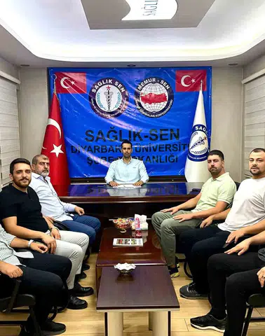 Dicle Üniversitesi'nde sağlık emekçilerine yeni nefes Sağlık-Sen Üniversite Şubesi kuruldu