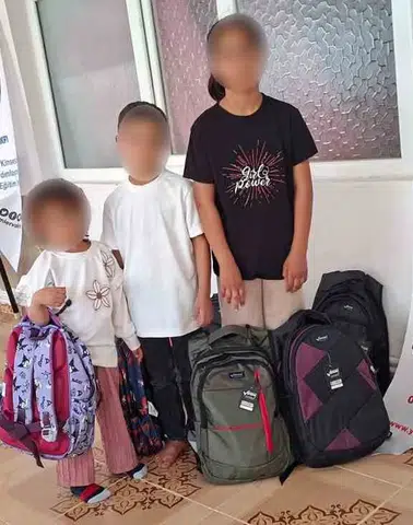 Diyarbakır Çermik'te 43 yetim öğrenciye eğitim desteği: Kırtasiye malzemeleri dağıtıldı