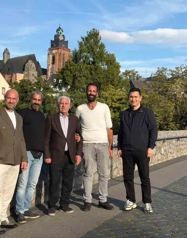 Çermik Belediye Başkanı Karamehmetoğlu Almanya'da gurbetçilerle bir araya geldi