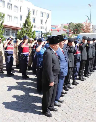 Diyarbakır Çermik'te Gaziler Günü'ne yoğun katılım: Kahramanlar unutulmadı