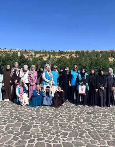 Çermik İkbal Kur’an Kursu öğrencileri Diyarbakır’ın tarihi mekanlarını keşfetti