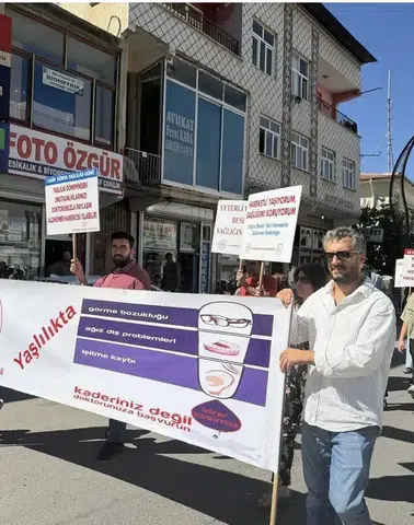 Diyarbakır Çermik'te obeziteye karşı dev farkındalık yürüyüşü: Sağlıklı nesiller için adım