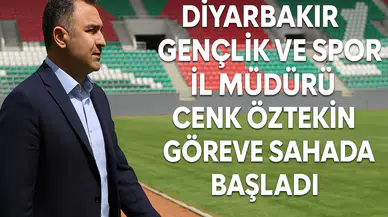 Diyarbakır’da spor tesislerine yakın takip: İl Müdürü göreve hızlı başladı