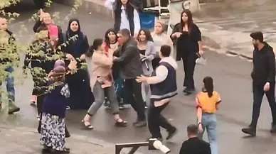 Diyarbakır'da adliye önünde kavgaya polis müdahalesi