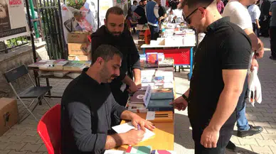 Ergani’de yazarlar ve okurlar kitap günlerinde bir araya geldi