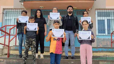 Öğrenciler atıkların sanatsal yolculuğunu anlattı