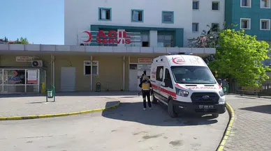 Sürücü araçta baygın bulundu