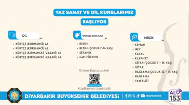 17 ücretsiz yaz kursu için kayıtlar açıldı