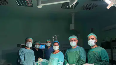 Silvan’da ilk kez kapalı yöntemle rahim alındı