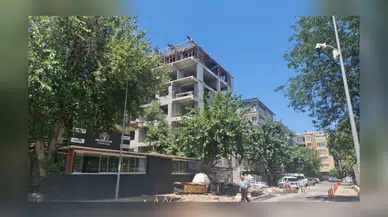 Yenişehir'de yüksekten düşen 2 işçi ağır yaralandı
