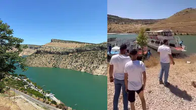 Eğil’de tekneler kaldırıldı