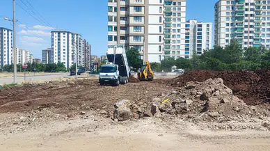 Kayapınar’da yeni yeşil alan projesi başladı