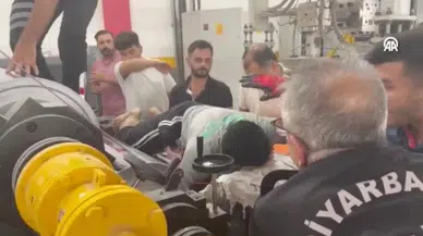 Diyarbakır’da Organize Sanayi'de iş kazası