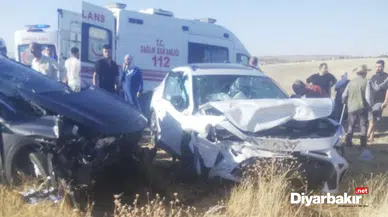 Bismil’de trafik kazasında 6 kişi yaralandı