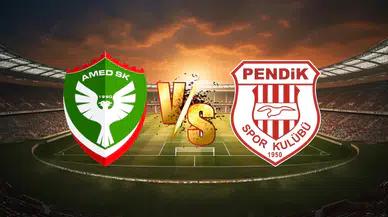 Amedspor 2 - Pendikspor  1