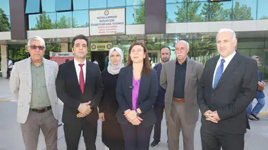 Diyarbakır Büyükşehir Eşbaşkanı Bucak’tan Beşikçi’ye geçmiş olsun ziyareti