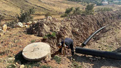 Diyarbakır Kocaköy’de kanalizasyon çalışmaları sona erdi: 600 metre tamamlandı