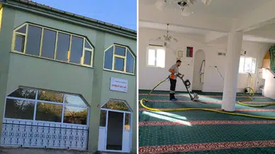 Kayapınar Belediyesi’nden köy camilerine temizlik desteği