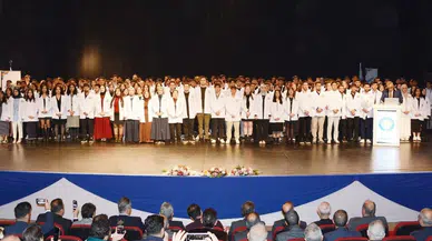 Dicle Üniversitesi öğrencileri beyaz önlük heyecanı yaşadı