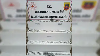 Diyarbakır’da Bizans dönemi’ne ait tarihi eser operasyonu