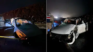 Diyarbakır’da otomobil devrildi: 1 ölü, 1 yaralı