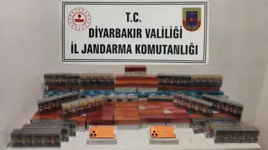 Diyarbakır’da kaçakçılığa karşı geniş kapsamlı operasyon