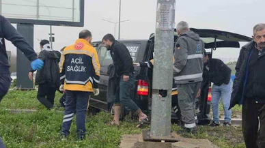 Ergani’de iki araç birbirine girdi