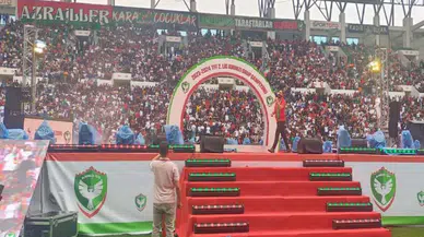 Newroz Parkı Amedspor kutlamaları için hazır