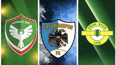 Kader virajı: Amedspor, Esenler Erokspor ve Erzurumspor'un kalan maçları belli oldu