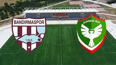 Bandırmaspor Amedspor maçı hangi kanalda ne zaman saat kaçta?