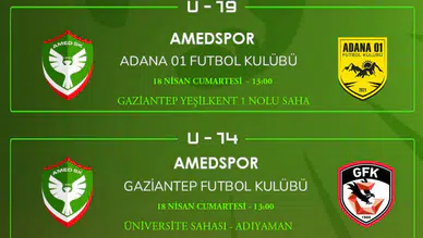 Amedspor altyapısı durmuyor: 2 maç, tek hedef galibiyet