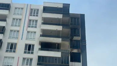 Diyarbakır'daki sitede bayram günü yangın paniği yaşandı: Ucuz atlatıldı