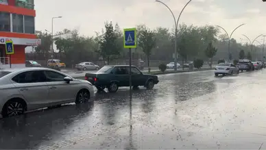 Diyarbakır'da gök gürültülü sağanak yağış ve toz taşınımı alarmı