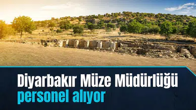 Diyarbakır Müze Müdürlüğü personel alımı yapıyor: Son başvuru bugün