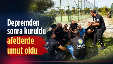Asrın felaketinden sonra Dicle Üniversitesi'nde kurulan ekip afetlerde umut oldu