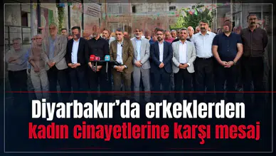 Diyarbakır'da erkekler kadın cinayetlerine karşı ses yükseltti: O mesajı aldık